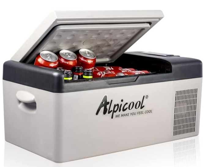 Alpicool C15 Portable Refrigerator 16 Quart(15 Liter)